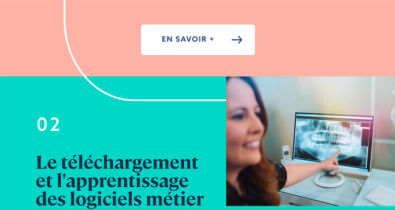 02-Le t&eacute;l&eacute;chargement et&nbsp;l'apprentissage des&nbsp;logiciels m&eacute;tier